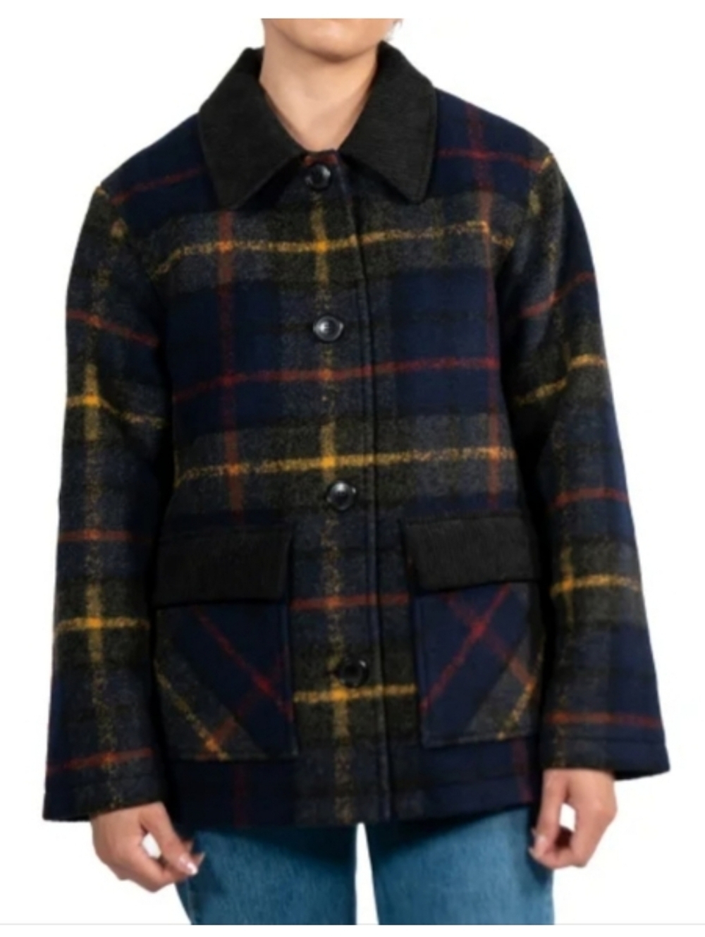Pendleton Women's Wool Blend Barn Coat